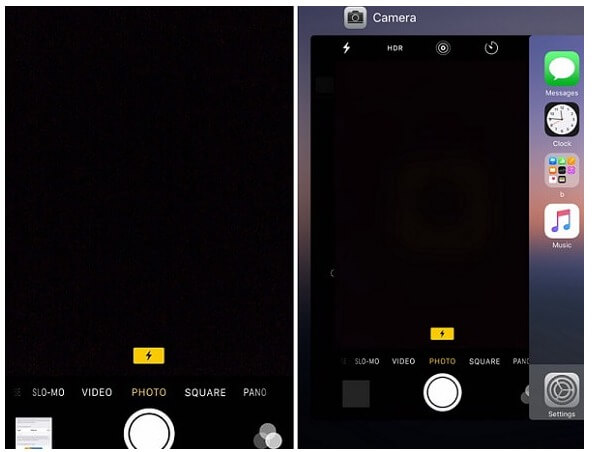 Close Camera APP and Restart