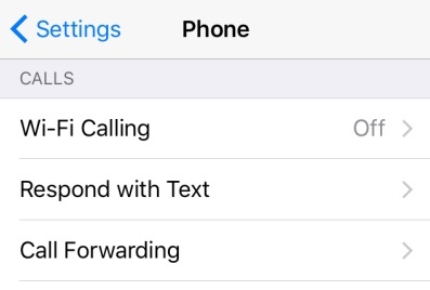 Call Forwarding