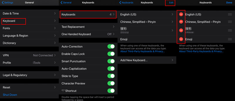 Reinstall Third-Party Keyboards