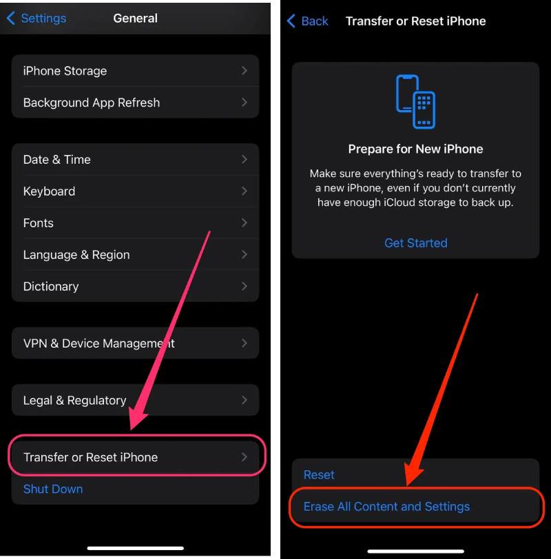 Reset Resotre iPhone Not Charging