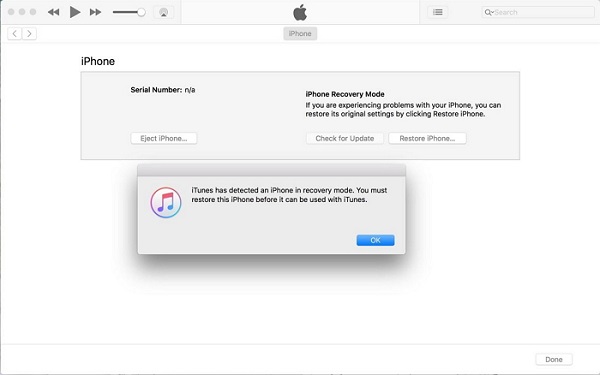 Restore iphone with itunes using dfu mode