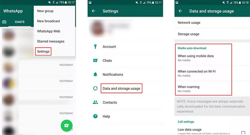 Stop Whatsapp Saving Pictures Android