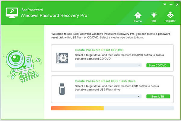 iSeePassword Windows Password Recovery Pro