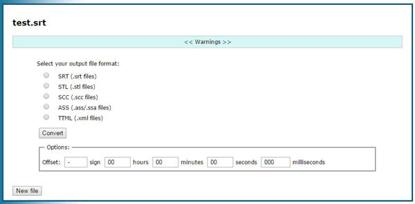 Convert Subtitle