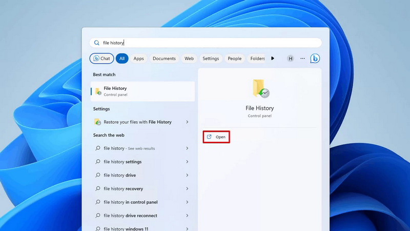 Open File History