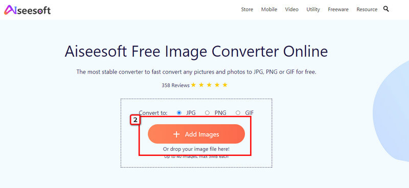 Upload to Convert Image