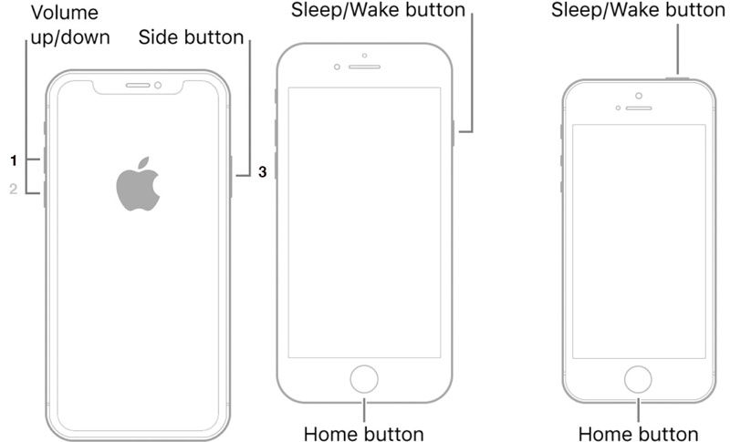 Foce Restart iPhone