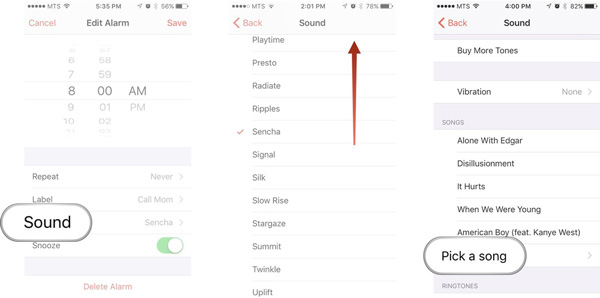 iPhone Sound Settings