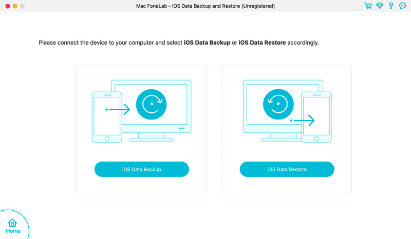 Open iOS Backup and Restore on Mac