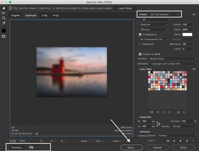 Create GIF From Video Photoshop