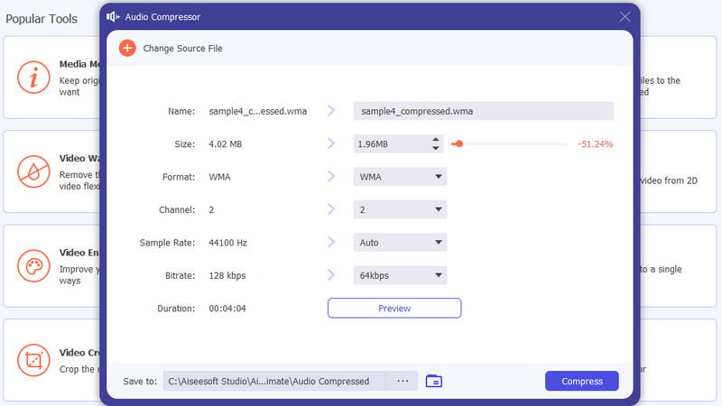 Adjust Parameters