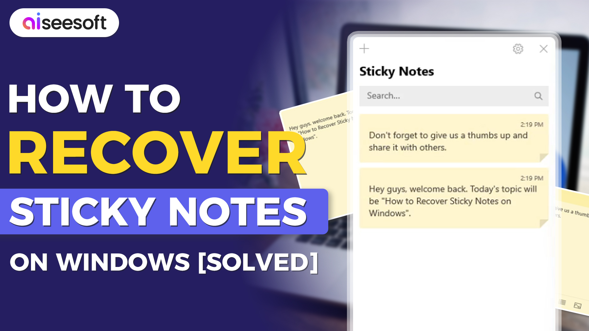 Recover Sticky Notes